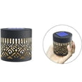 thumbnail image 2 of Luces Solares para Vallas, de Metal, con Diseño de Mandala, para Exteriores, para Pared, Terraza, Escalones, Jardín, Patio, Decoración de Jardín., 2 of 5