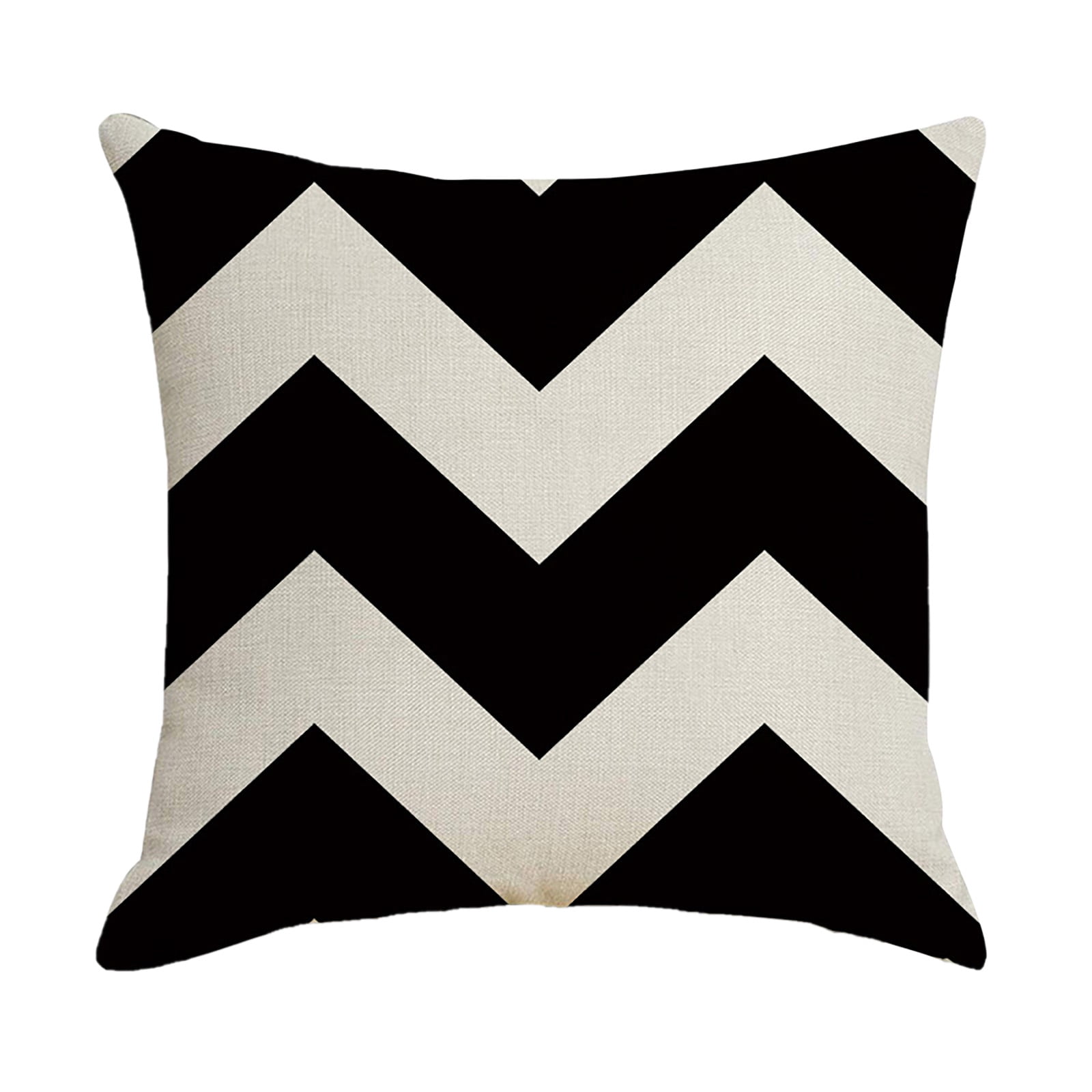 2 PCS Black White Hugging Pillows for Hugging Pillow Household Design Pattern Sand Pillow for Outdoor Sofa Bedding and Home Decor,18x18Inch Throw Pillow Covers