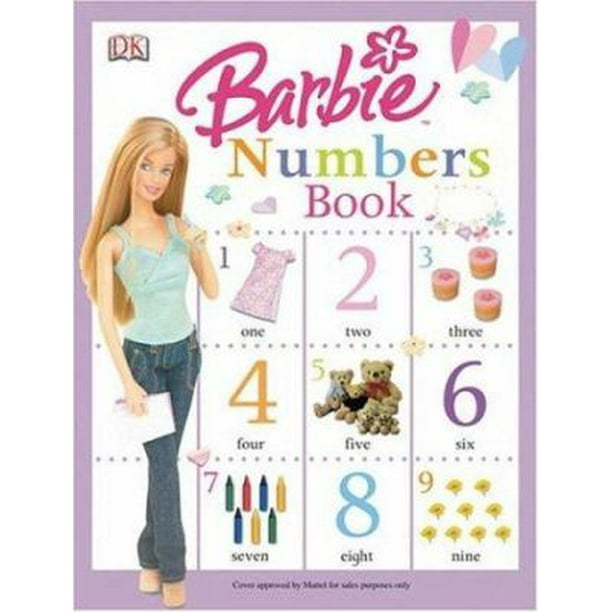 Barbie Numbers Book (Hardcover Used) 0756618576 9780756618575