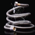 thumbnail image 4 of Led Shower Head, 7 Color Temperature Sensitive Gradient Lights, Powered By Water Flow Electricity, No Batteries Needed, Eco Friendly Abs Material Universal Fitting, Easy, 4 of 5