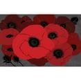 thumbnail image 3 of Beautes Rouges I 24x17 Black Modern Framed Museum Art Print Titled - Art Licensing Studio, 3 of 5