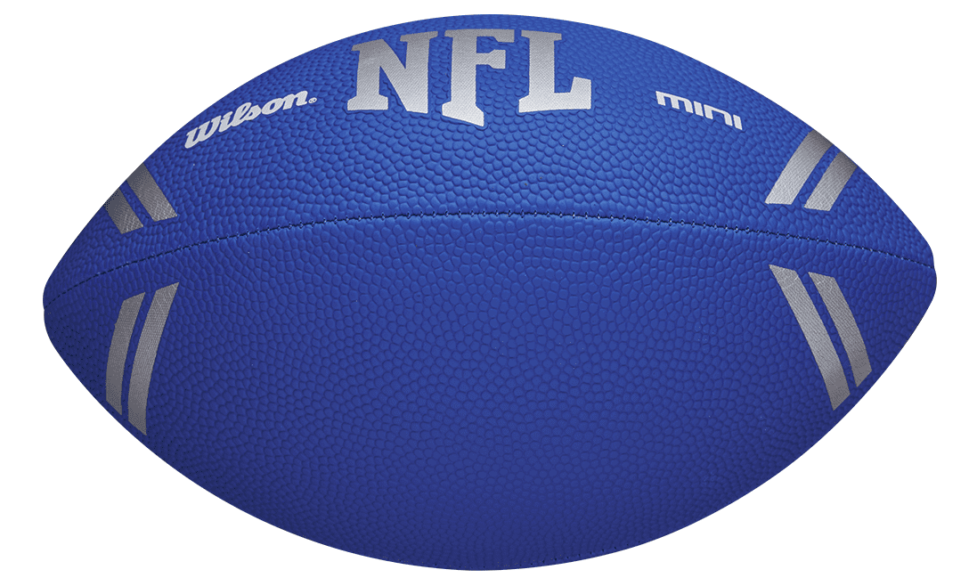 Wilson NFL Mini Football, Blue