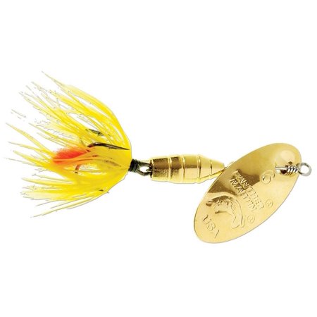 UPC: 0023634010771 | Panther Martin Deluxe Fly Gold/Yellow 1/4oz Spinnerbaits