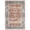 Brick Red, variant on GlowSol 9' x 12' Area Rug Washable Rugs for Living Room Vintage Rug Floral Print Accent Rug Non-Slip Rug, Khaki
