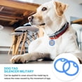thumbnail image 3 of 15pcs Pet Tag Silencers Name Tag Rings Military Dog Collar Tag Silencers, 3 of 4