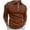 Z-Coffee, variant on Men's Polo Shirts Casual Long Sleeve Golf Shirts Color Block Cotton Fashion Tops Red,L