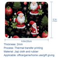 thumbnail image 5 of Christmas Printed Non-Slip Rubber Bottom Gaming Mouse Pad 8.3x9.8 Inch Square Office and Gaming Mouse Mat, 5 of 6
