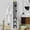 Ancient White, variant on 72 Tall Slim Storage Cabinet for Small Spaces, 6-Tier Narrow Freestanding Bathroom Cabinet with 1 Door and 2 Adjustable Shelves, Bookcase Display Storage Shelves, Cube CD DVD Storage Cabinet -