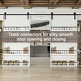 thumbnail image 6 of 42'' x 84'' Wood and Primed Bookshelf Barn Door with Mounting Hardware Kit(Soft Close Inclued), 6 of 9