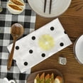 thumbnail image 3 of Eveokoki 2 Pcs Kitchen Towels Lemons Kitchen Dish Towels Kitchen Dish Cloths Fast Drying Kitchen Rug Kitchen Decor for Home Cleaning Cooking Baking, 16 x 24 Inch, 3 of 5