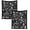 A41 B 59.1" 2Pack, variant on 2Pcs Diy Coloring Blanket With Markers, Washable Coloring Blanket You Can Color For Adults, Creative Fabric Diy Color Blankets For Personalized Home Decor, Holiday Gift Idea
