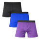 thumbnail image 1 of Belime Set de 3 Bóxers Corte Largo para Hombre Súper Cómodos, Suaves y Resistentes | Ideales para Ejercicio, Entrenamiento y Uso Diario, Varios Colores, 1 of 5
