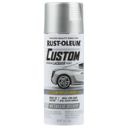 Rust-Oleum Custom Automotive Paint Metallic Silver, (Best Way To Remove Car Paint To Bare Metal)