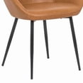 thumbnail image 2 of Fauteuil Ani, noir, rembourré, ensemble de 4, 2 of 5
