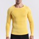 thumbnail image 1 of pstuiky camisetas de manga larga para hombre, Camisa deportiva de manga larga raglán con cuello redondo, transpirable y elástica, de color liso, para hombre salir tops s, 1 of 6