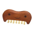 thumbnail image 2 of Cepillo de masaje corporal de madera, cepillo de masaje corporal completo, herramienta de relajación y modelado, cabezal de madera. Sonrisa, 2 of 9