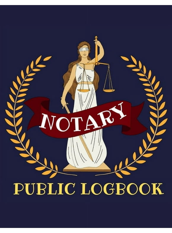 Notary Public Log Book: Notary Book To Log Notorial Record Acts By A Public Notary Vol-3 (Paperback)(Large Print)