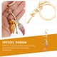thumbnail image 5 of Llavero de sirena de metal con colgante decorativo, llavero con colgante de sirena, colgante para bolso., 5 of 8