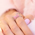 thumbnail image 2 of Pura Vida Silver Disney Minnie Mouse Cutout Ring - Brass Base Band, Rhodium Plating - Size 9, 2 of 3