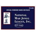 Red Mahjong Cards 2024,Mah Jongg Standard Size Card ,2024 Mahjong Cards