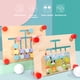 thumbnail image 2 of Rompecabezas Juego de colores con reloj de arena Material de madera seguro Diapositiva Rompecabezas Abanopi Rompecabezas de madera, 2 of 7