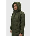 thumbnail image 4 of Marikoo Women's Long Winter Jacket with Hood - Weather-Resistant - Sahnekatzii XIV, 4 of 11