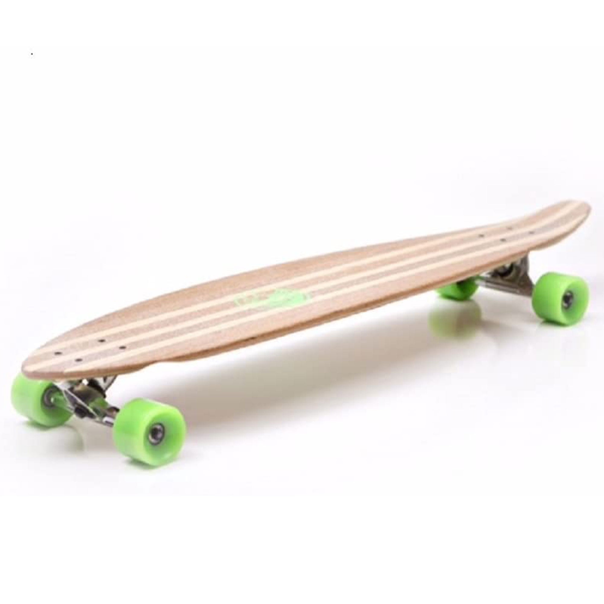Bij Logisch valuta White Wave Longboards Bamboo Drop Deck 40" Freestyle Skateboard, Pintail -  Walmart.com