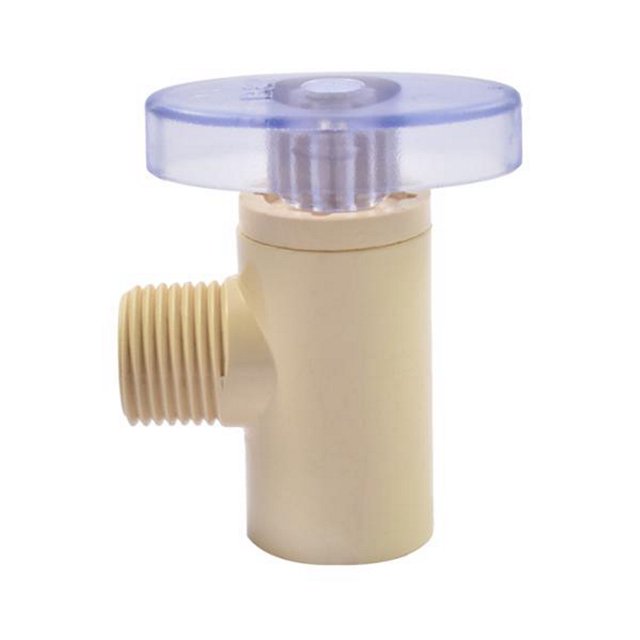 válvula de control angular 1/2 pulgada beige b&k