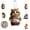 E, variant on Chunky Belly Cat Acrylic Car Charm – Stop Bland Rearview Mirrors for Cat Lover Daily Commutes