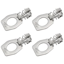 Masteelf 4pcs Rv Water Heater Cam Latch Metal Door Lock Fastener Cam Locking Stainless Steel For Hot Water Heater For Camper And Travel Trailer