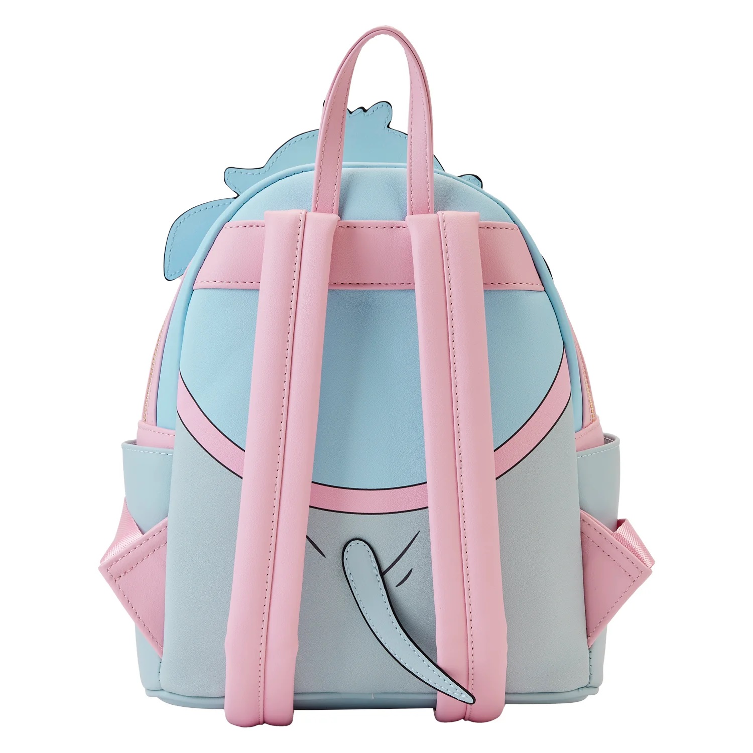 Loungefly Dumbo Kids Backpack - 3D Blue and Pink NWT Disney main image 3