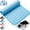 Blue, variant on Summer Cooling Mat for Dogs, Non-Slip Portable Washable Pet Cooling Pad, Ice Silk Self Cooling Foldables Mat for Crate, Sofa, Floor
