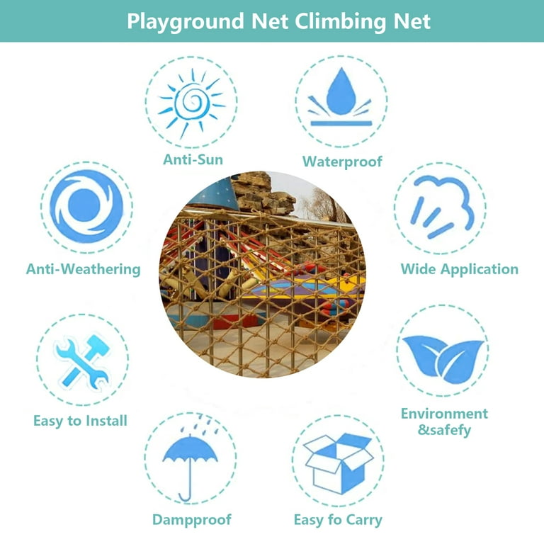 Climbing net on a playground — Stock Photo © kyrien #6768475