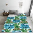 thumbnail image 5 of Sikiie Hawaii Palms Ultra-Soft Micro flannel Blanket Luxury All Seasons Warm Blanket for Bedding Sofa and Travel (4 sizes)-40"x30", 5 of 7