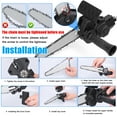 thumbnail image 3 of Geevorks Conversion head,6 Inch Drill Chainsaws Tool Set Tool Chainsaws Tool IUPPA Cut dsfen Conversion Head SIUKE QISUO Head SIUKE 6, 3 of 7
