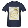 thumbnail image 4 of Bingfone White Rose Men'S Loose Fit Short-Sleeve Pocket T-Shirt, 4 of 7