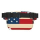 thumbnail image 3 of Balery American Flag Map Mochila Cinturón para Mujeres y Hombres, Bolsa de Cintura Impermeable de Doble Capa con Correa, 3 of 9