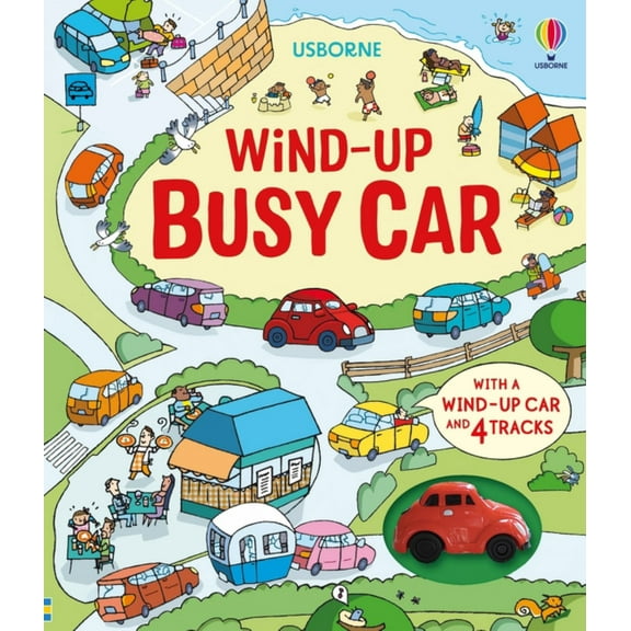 Wind-Up Busy Car (Hardcover)