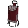 thumbnail image 4 of Carrito de mano, carretilla de mano plegable, carrito de compras manual, carrito de equipaje, resistente y duradero, 4 of 12