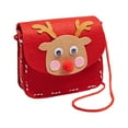 thumbnail image 5 of SDJMa Christmas Gift Bags, 6"x6" Funny 3D Reindeer Felt Xmas Message Bags with Handle, Reusable Christmas Wrapping Bags Goodie Bags Treat Bags for Kids Girls Boys Candy Sack Storage Bag Party Favor, 5 of 9