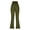 Army Green, variant on Womens Soft Yoga Pants Fleece Lined Flare With Pockets Butt Lifting High Waist Yoga Pants 2025 Winter Warm Thick Leggings for Women Running Gym and Workout