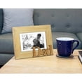 thumbnail image 4 of Isaac Jacobs Natural Wood Sentiments Dad Picture Frame, Photo Gift for Father, Family, Display on Tabletop, 5x7 Matted 4x6, 4 of 4