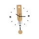 thumbnail image 3 of Reloj de pared colgante con números romanos grandes, sin , decoración de pared, adorno acrílico para el hogar, cocina, estudio, cafetería, bar,, 3 of 9
