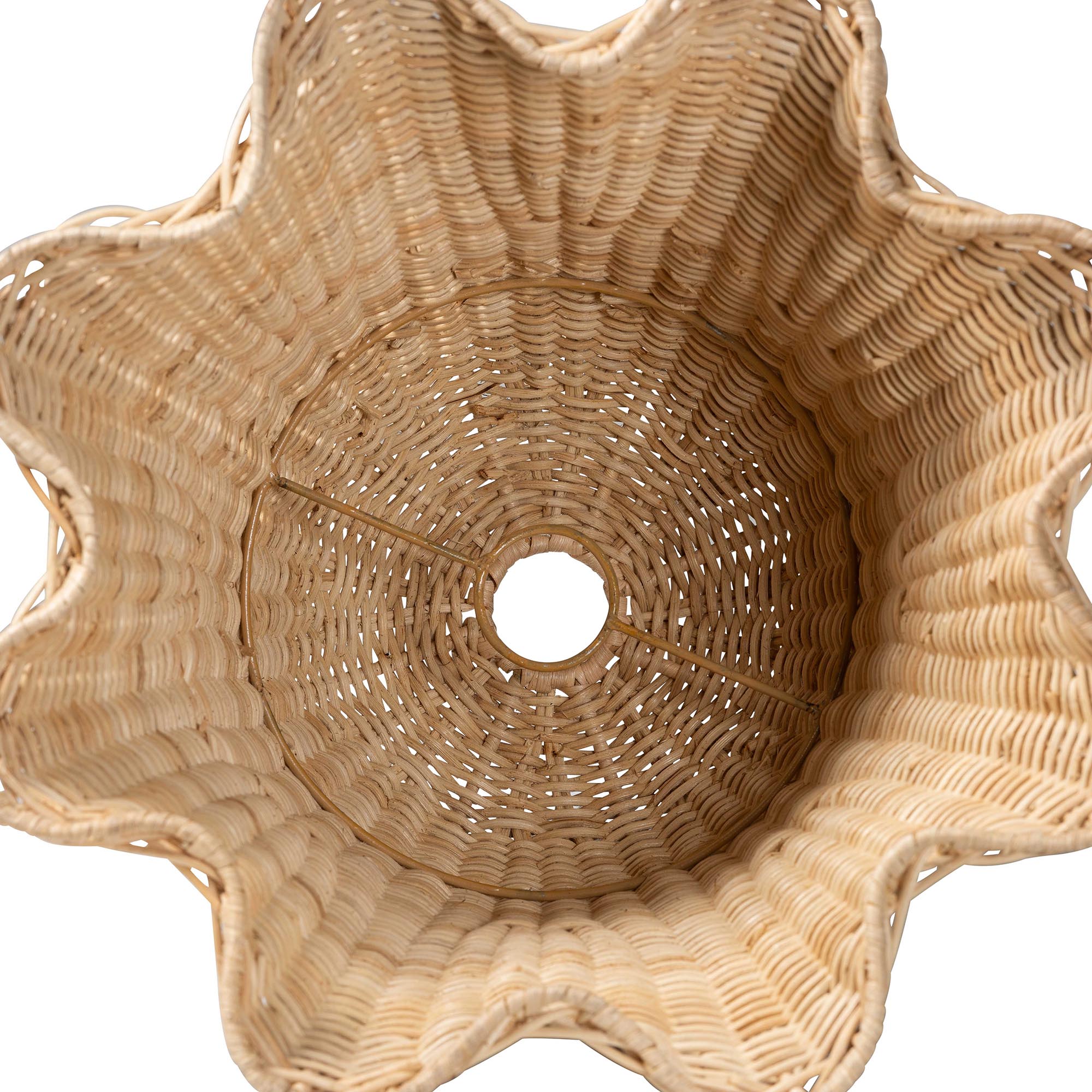 bali & pari Semira Boho Lampshade, Natural