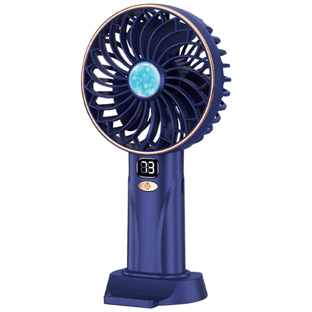 

Mini Handheld Fan DFITO Portable Misting Fan with 30ml Water Tank for Travel Beach Outdoors Makeup(Blue)