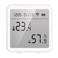 thumbnail image 1 of Smart Wifi Thermometer Hygrometer Voice Control Wireless Room Temperature Humiditsensor Battery, 1 of 5