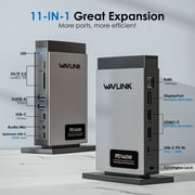 Dock Station 140W charge USB Dock with 8K HDMI/DisplayPort, RJ45, 10Gbps USB, SD/TF for M1/M2/M3&Win