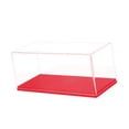 thumbnail image 1 of Lipstore Acrylic Model Car Display Case 1/43 Protection Countertop Display Stand Showcase Red, 1 of 8