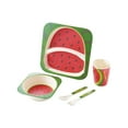 thumbnail image 1 of 5Pcs/Set Kids Dinnerware Set Children Dishes Plate Bowl Cup Spoon Fork Set Dishware Tableware Watermelon, 1 of 5