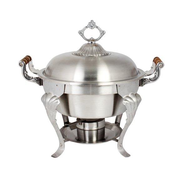 Excellante 5 quart half size round/wood handles, comes in set